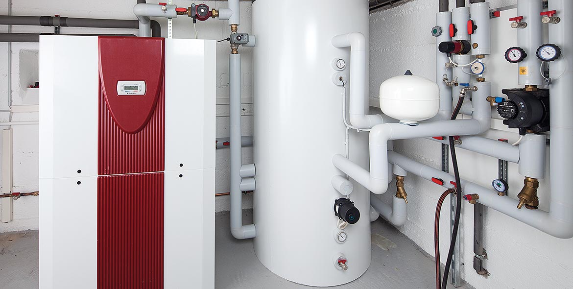 DIMPLEX W&auml;rmepumpe Heizungskeller Ingelheim